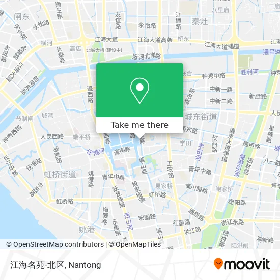 江海名苑-北区 map