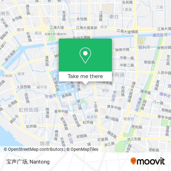 宝声广场 map