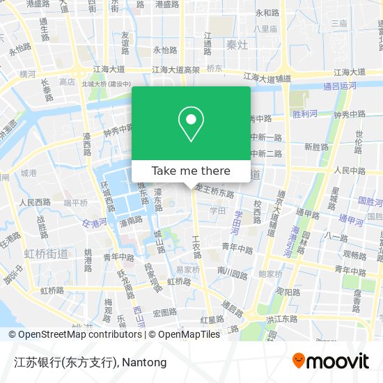 江苏银行(东方支行) map