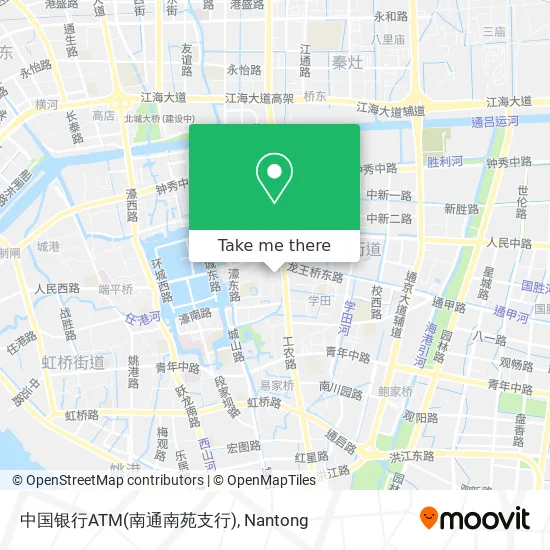 中国银行ATM(南通南苑支行) map