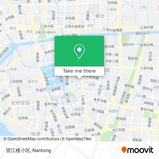 望江楼小区 map