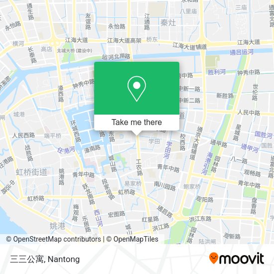 三三公寓 map