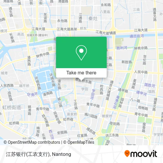 江苏银行(工农支行) map