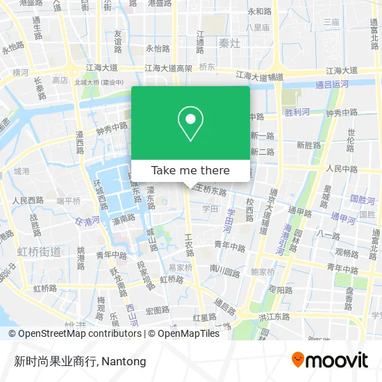 新时尚果业商行 map