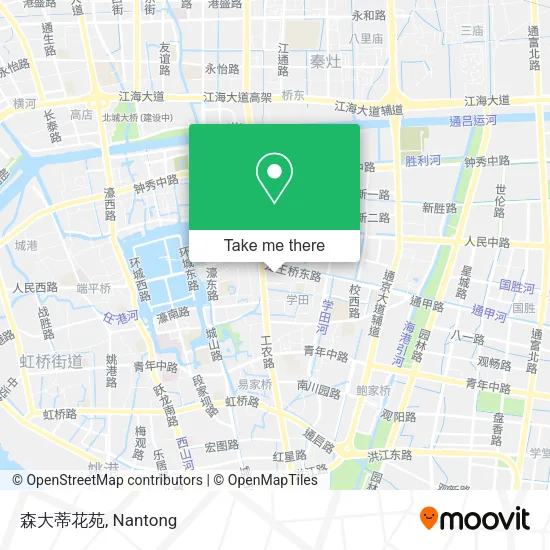 森大蒂花苑 map