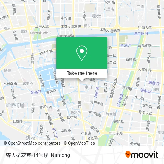 森大蒂花苑-14号楼 map