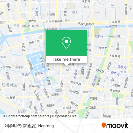利群时代(南通店) map