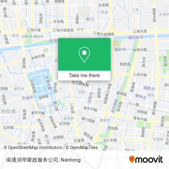南通润华家政服务公司 map
