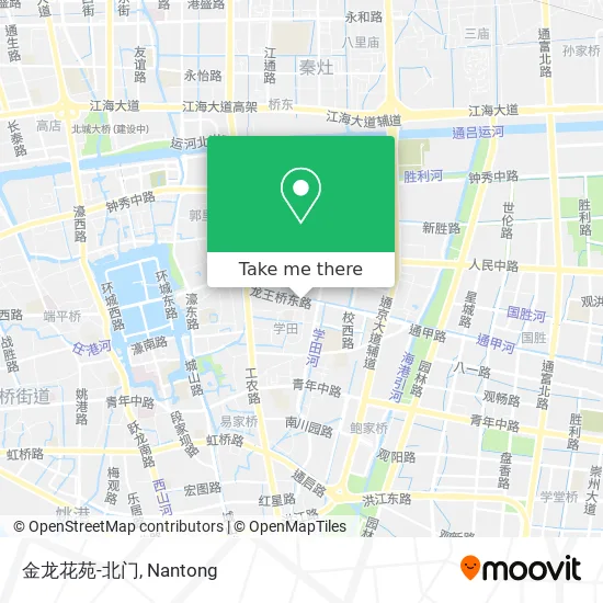 金龙花苑-北门 map