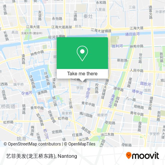 艺菲美发(龙王桥东路) map