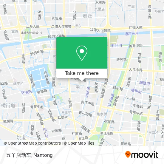 五羊店动车 map