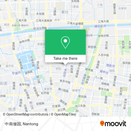 中南俪园 map