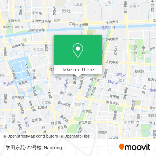 学田东苑-22号楼 map