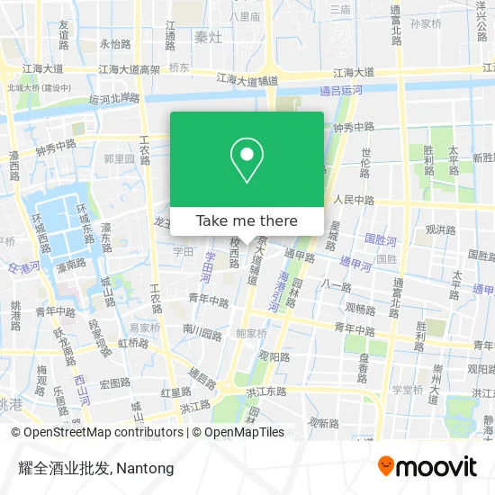 耀全酒业批发 map