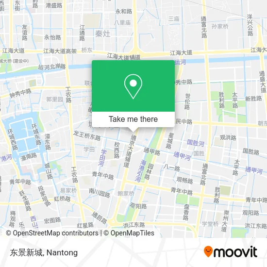 东景新城 map