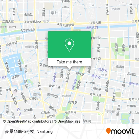 豪景华庭-5号楼 map