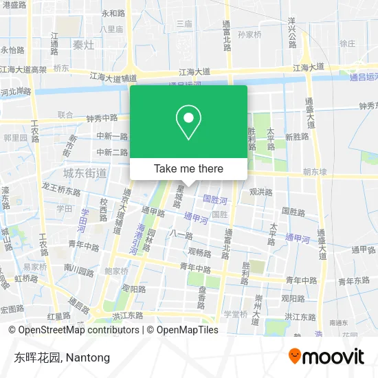 东晖花园 map