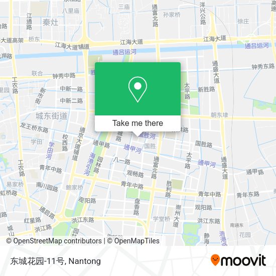 东城花园-11号 map
