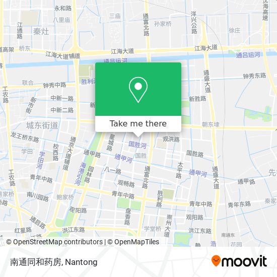 南通同和药房 map