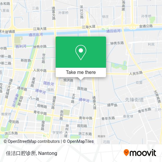 佳洁口腔诊所 map