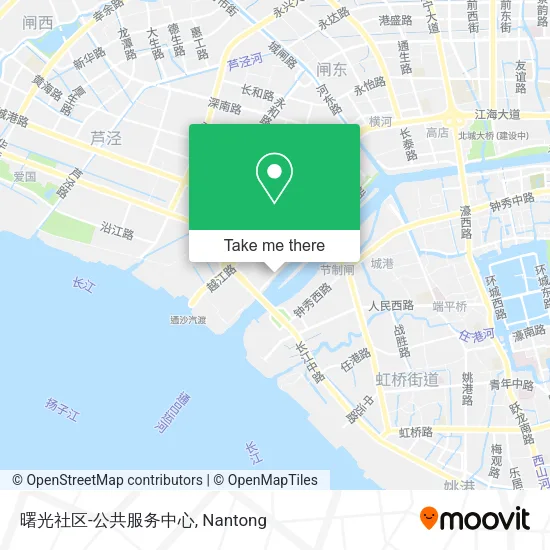 曙光社区-公共服务中心 map