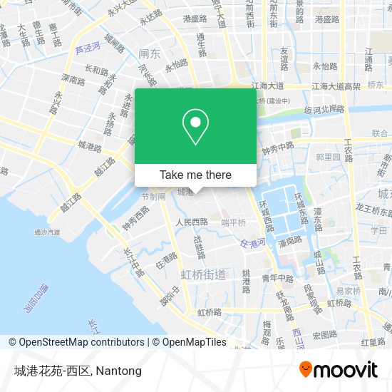 城港花苑-西区 map