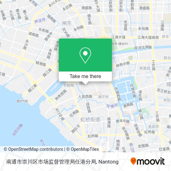 南通市崇川区市场监督管理局任港分局 map
