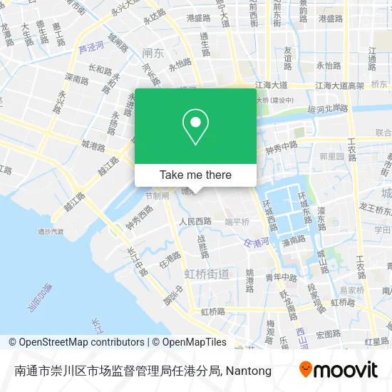 南通市崇川区市场监督管理局任港分局 map