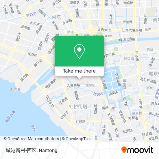 城港新村-西区 map