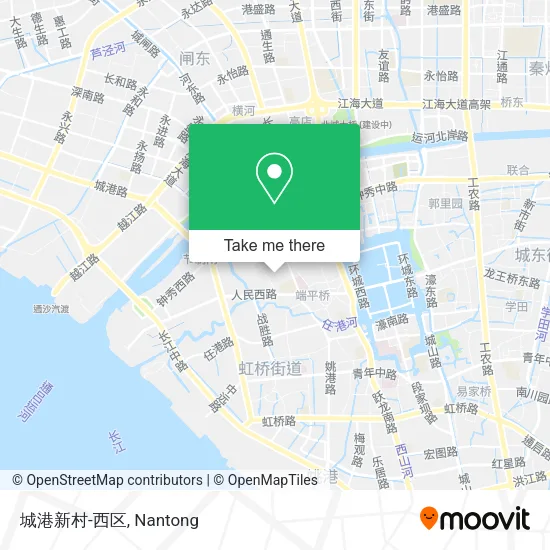 城港新村-西区 map