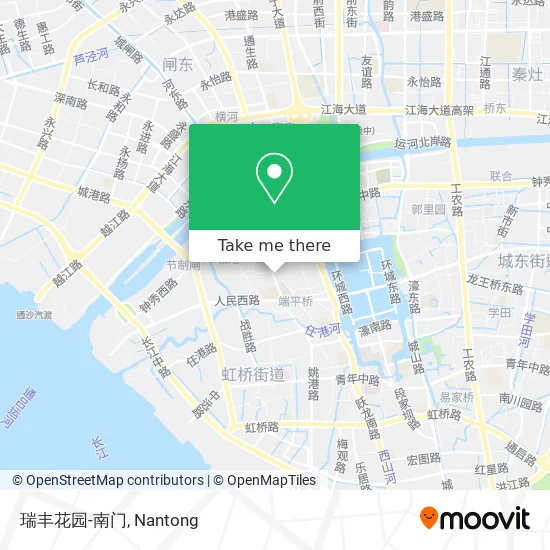 瑞丰花园-南门 map