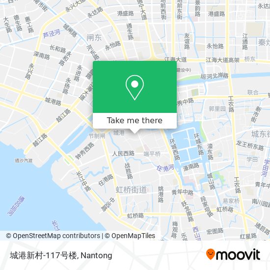 城港新村-117号楼 map