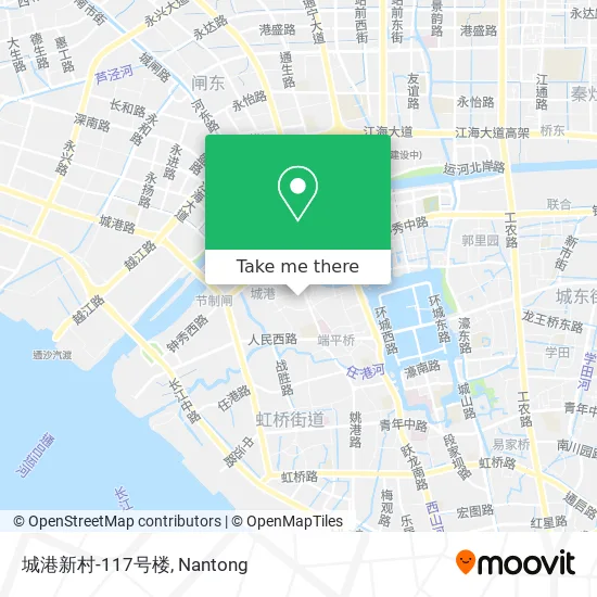 城港新村-117号楼 map