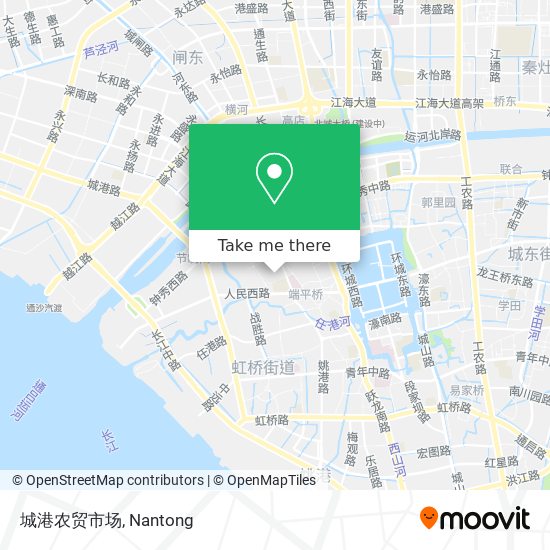 城港农贸市场 map