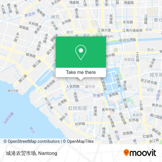 城港农贸市场 map