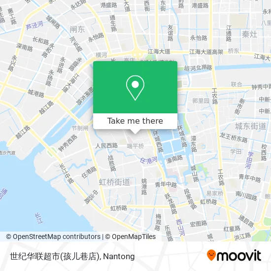 世纪华联超市(孩儿巷店) map