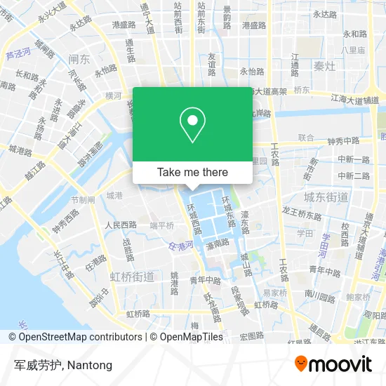 军威劳护 map