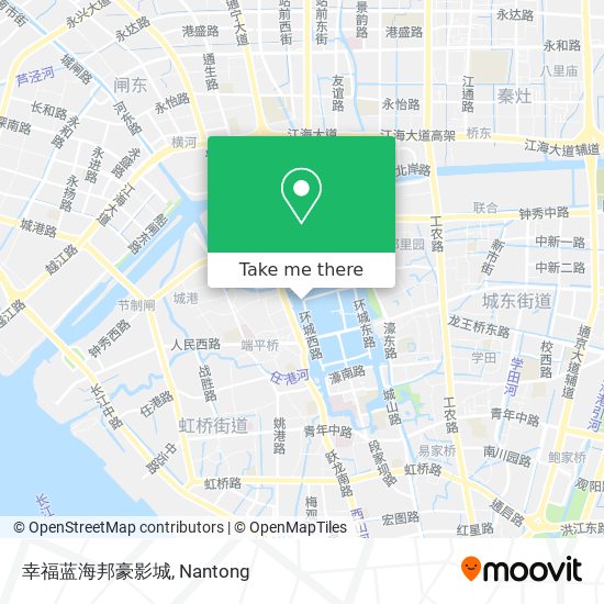 幸福蓝海邦豪影城 map