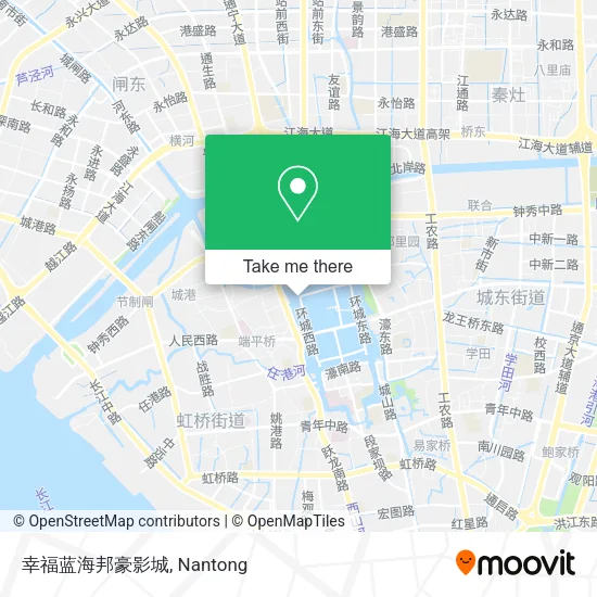幸福蓝海邦豪影城 map