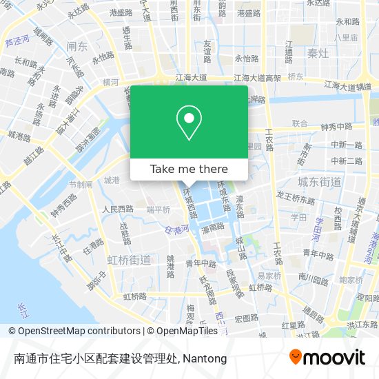 南通市住宅小区配套建设管理处 map