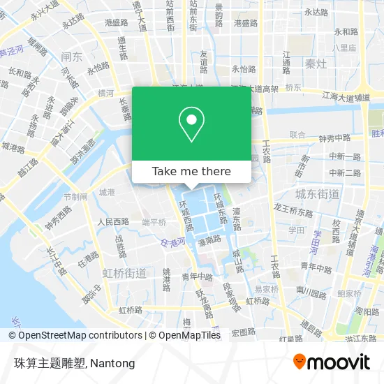 珠算主题雕塑 map