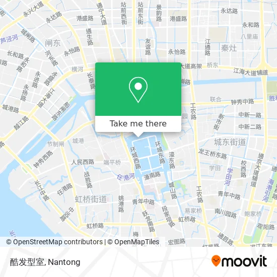 酷发型室 map
