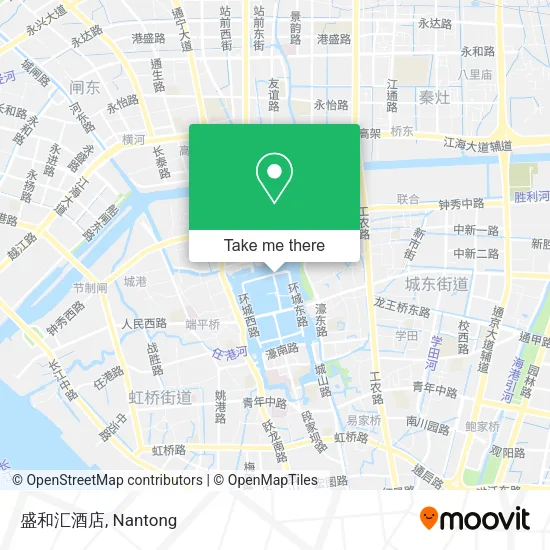 盛和汇酒店 map