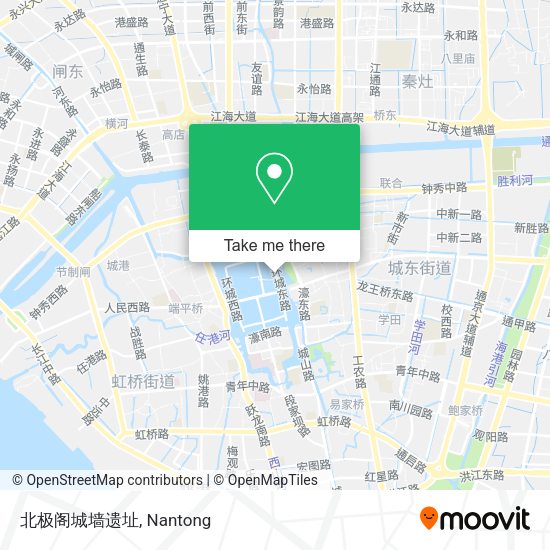 北极阁城墙遗址 map