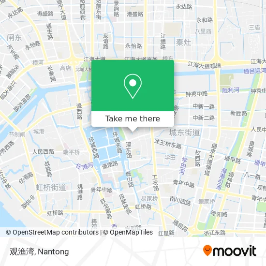 观渔湾 map