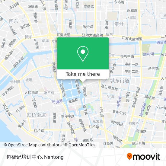 包福记培训中心 map