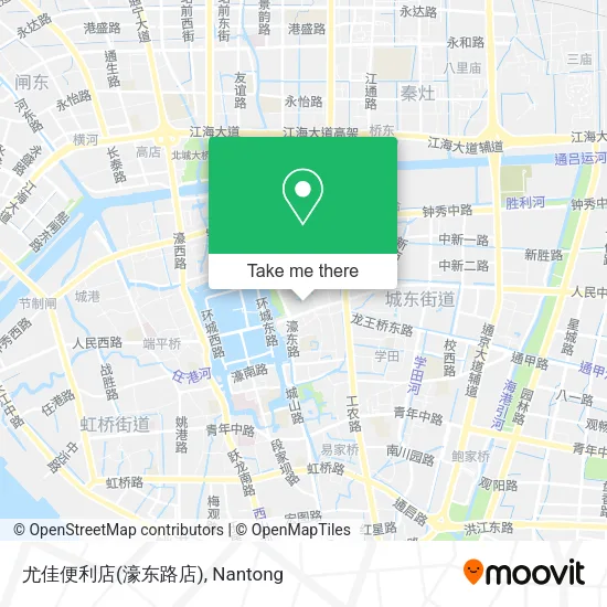 尤佳便利店(濠东路店) map