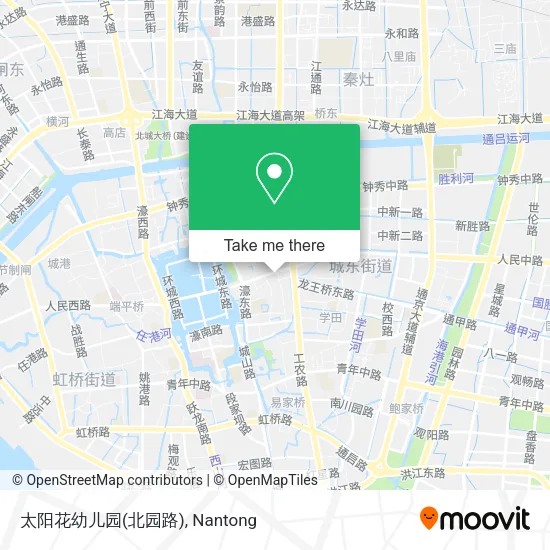 太阳花幼儿园(北园路) map