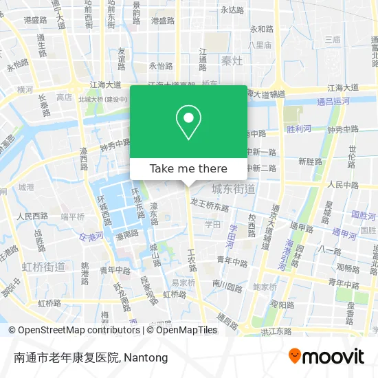 南通市老年康复医院 map