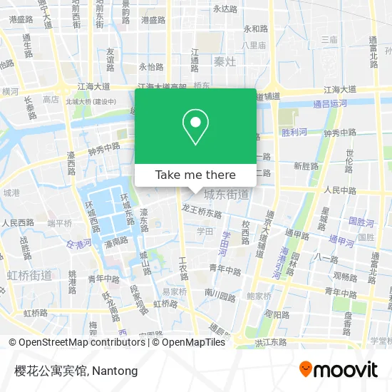 樱花公寓宾馆 map
